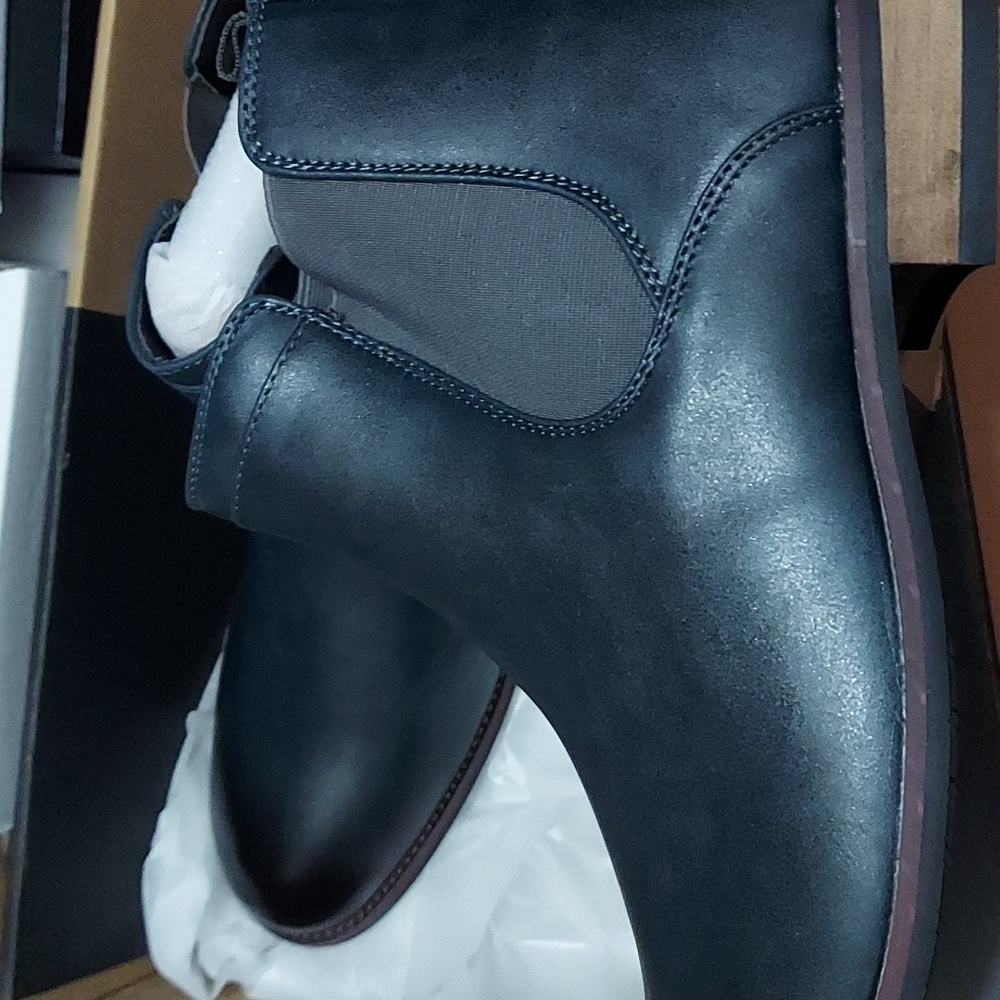 Vance Co. Men's Landon Dress Boot Men's Shoes - Picture 4 of 9